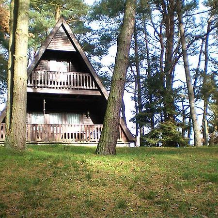 Finnhaussiedlung Am Garder See Lohmen  エクステリア 写真
